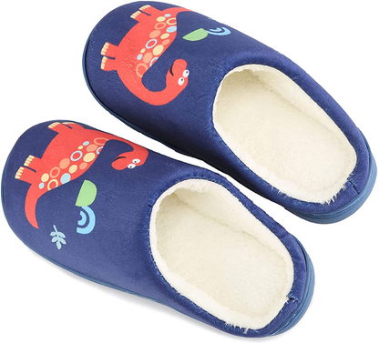 Boys Girls Plush Soft Fleece Printed Hooded Bathrobes with Matching Slippers Apparel & Accessories > Clothing > Sleepwear & Loungewear > Robes Kylie Max   