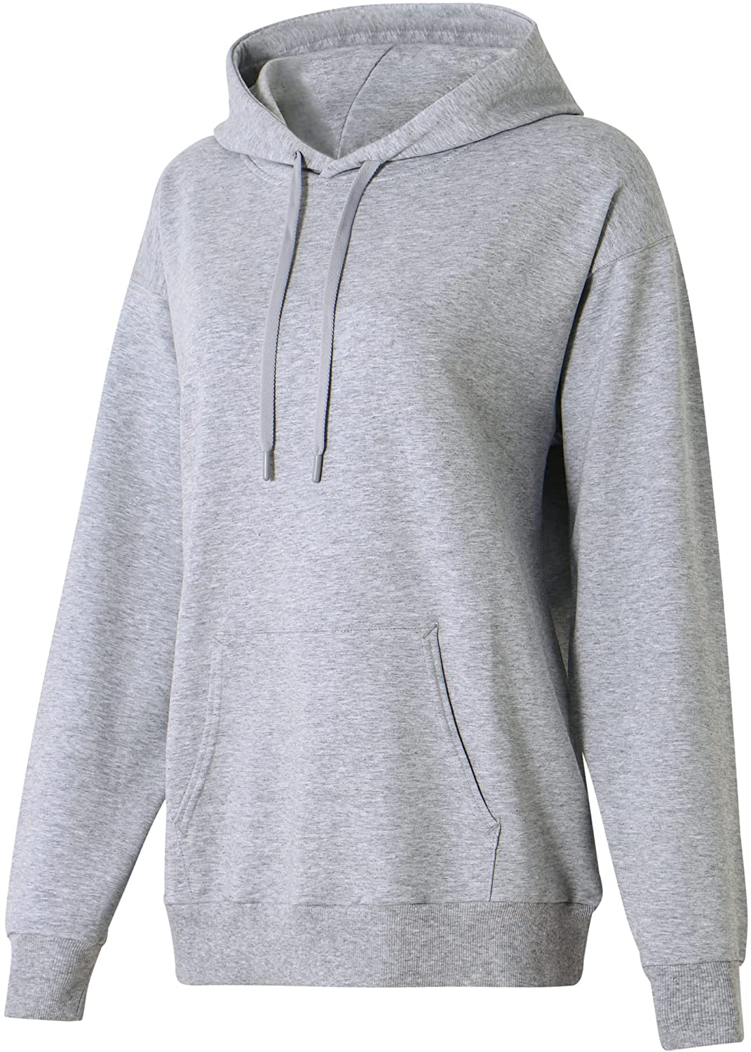 Women'S Basic Pullover Hoodie Loose Fit Ultra Soft Fleece Hooded Sweatshirt with Pockets Apparel & Accessories > Clothing > Activewear Kylie Max   