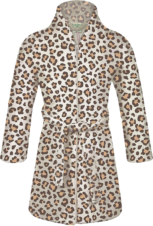 Jessica Simpson Hooded Bathrobes for Girls Ultra Soft Fleece Kids Robe Apparel & Accessories > Clothing > Sleepwear & Loungewear > Robes Kylie Max   