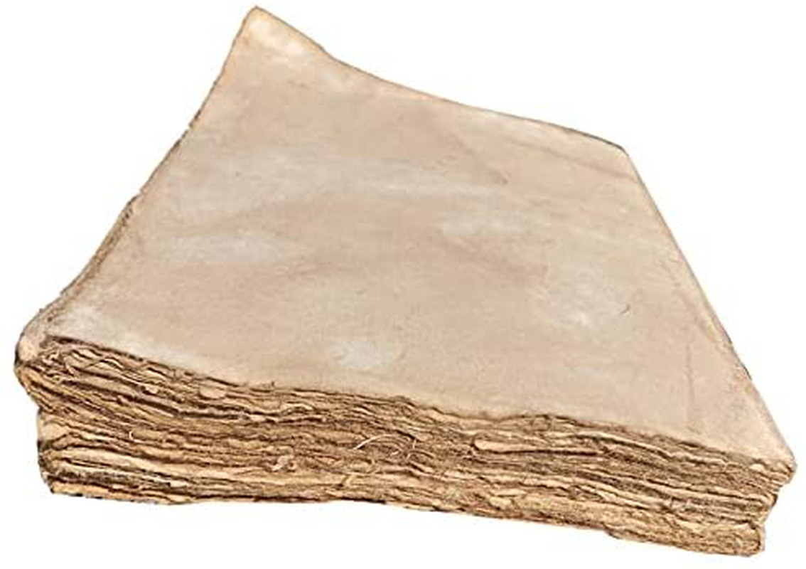E-Tailor Antique Handmade Paper Journals to Write in, Gift for Men Women; journaling, Calligraphy, Sketching Painting Origami Etc. 144 Deckle Pages-10x13" Arts & Entertainment > Party & Celebration > Gift Giving E-Tailor   