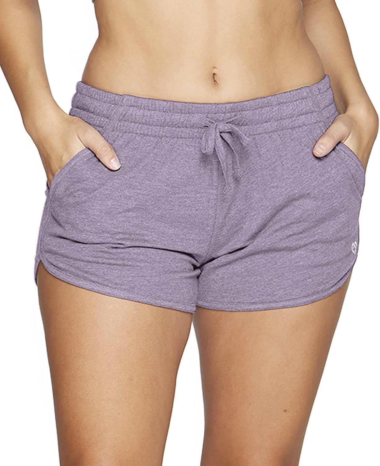 Colosseum Active Women'S Simone Cotton Blend Yoga and Running Shorts Apparel & Accessories > Clothing > Shorts Kylie Max   