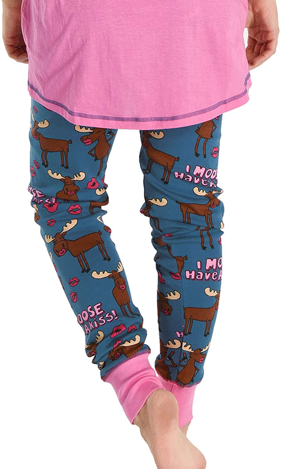 Lazy One Women'S Leggings and Tees, Pajama Separates, Cozy Loungewear for Women Apparel & Accessories > Clothing > Sleepwear & Loungewear > Pajamas Kylie Max   