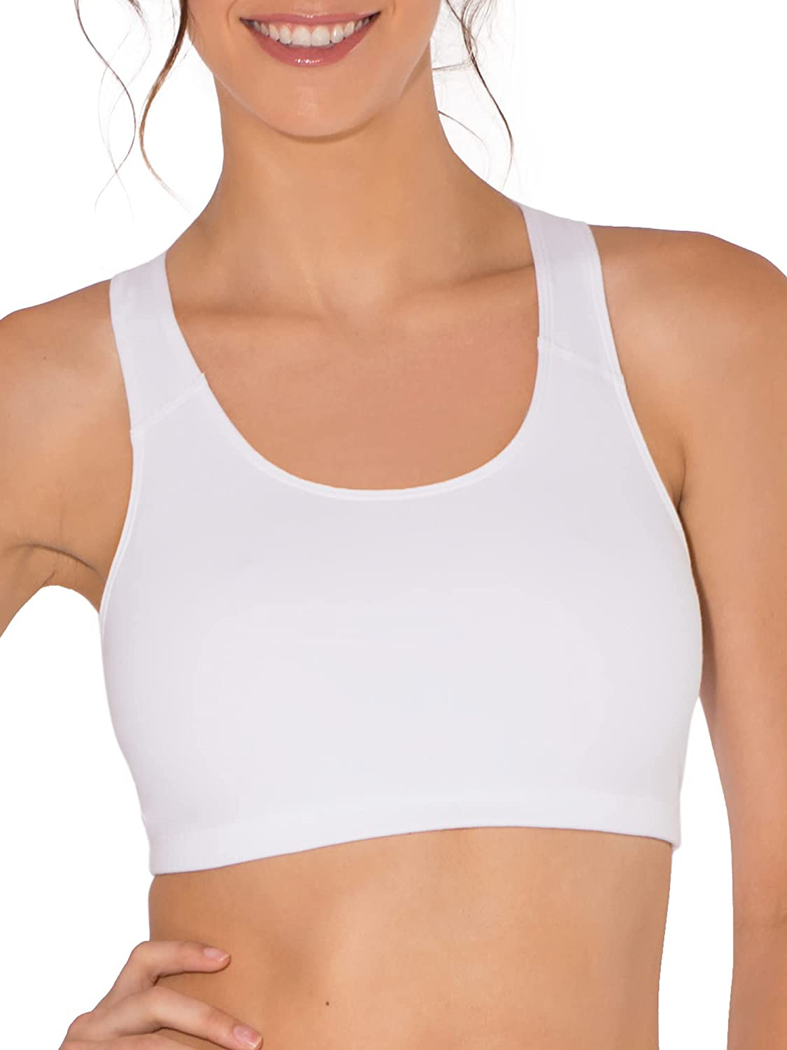 Fruit of the Loom Women'S Built up Tank Style Sports Bra Apparel & Accessories > Clothing > Underwear & Socks > Bras Kylie Max   