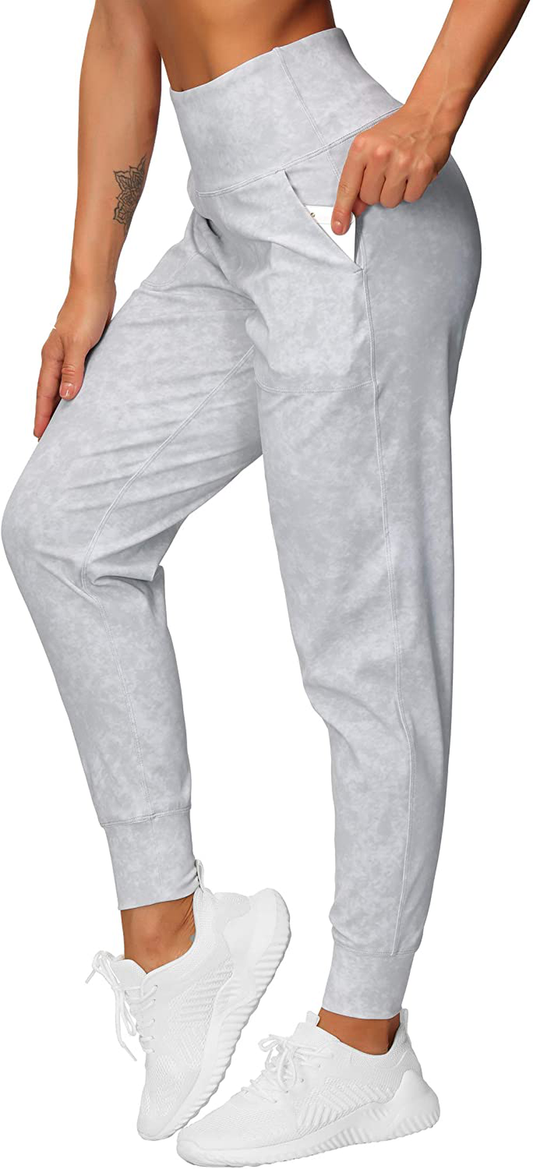 THE GYM PEOPLE Women'S Joggers Pants Lightweight Athletic Leggings Tapered Lounge Pants for Workout, Yoga, Running Apparel & Accessories > Clothing > Activewear Kylie Max   