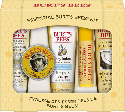 Burt's Bees Gift Set, 6 Classic Products – Cuticle Cream, Hand Salve, Lip Balm, Res-Q Ointment, Hand Repair Cream & Foot Cream, in Giftable Tin Arts & Entertainment > Party & Celebration > Gift Giving Burt's Bees, Inc. Essential Gift  