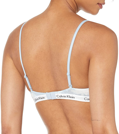 Calvin Klein Women'S Carousel Triangle Bralette Apparel & Accessories > Clothing > Underwear & Socks > Bras Kylie Max   
