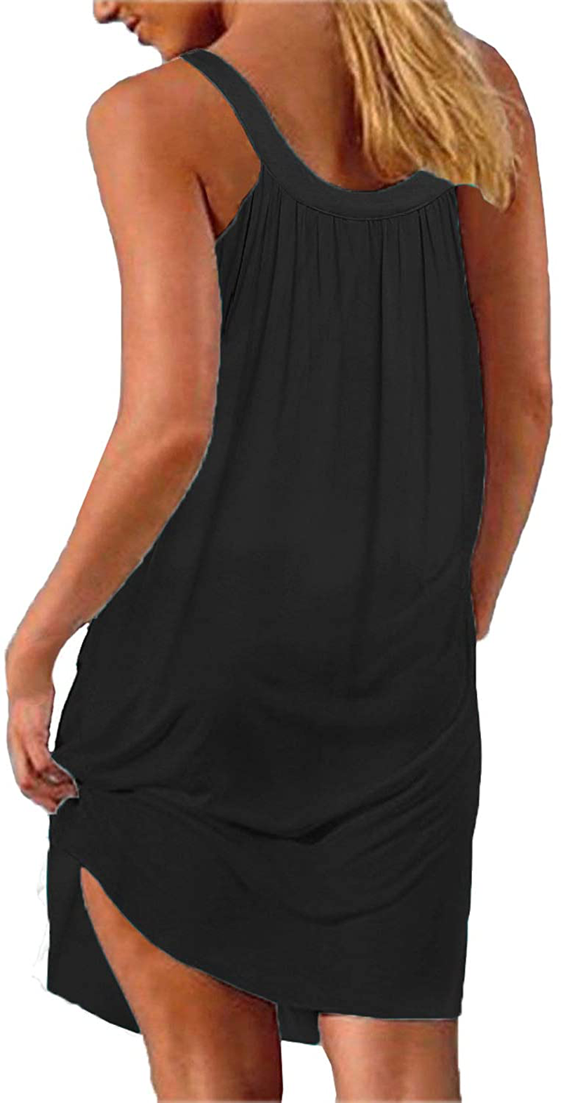 Bluetime Women'S Beach Bathing Suit Swimsuit Cover Ups Swimwear Summer Halter Dress Apparel & Accessories > Clothing > Swimwear Kylie Max   