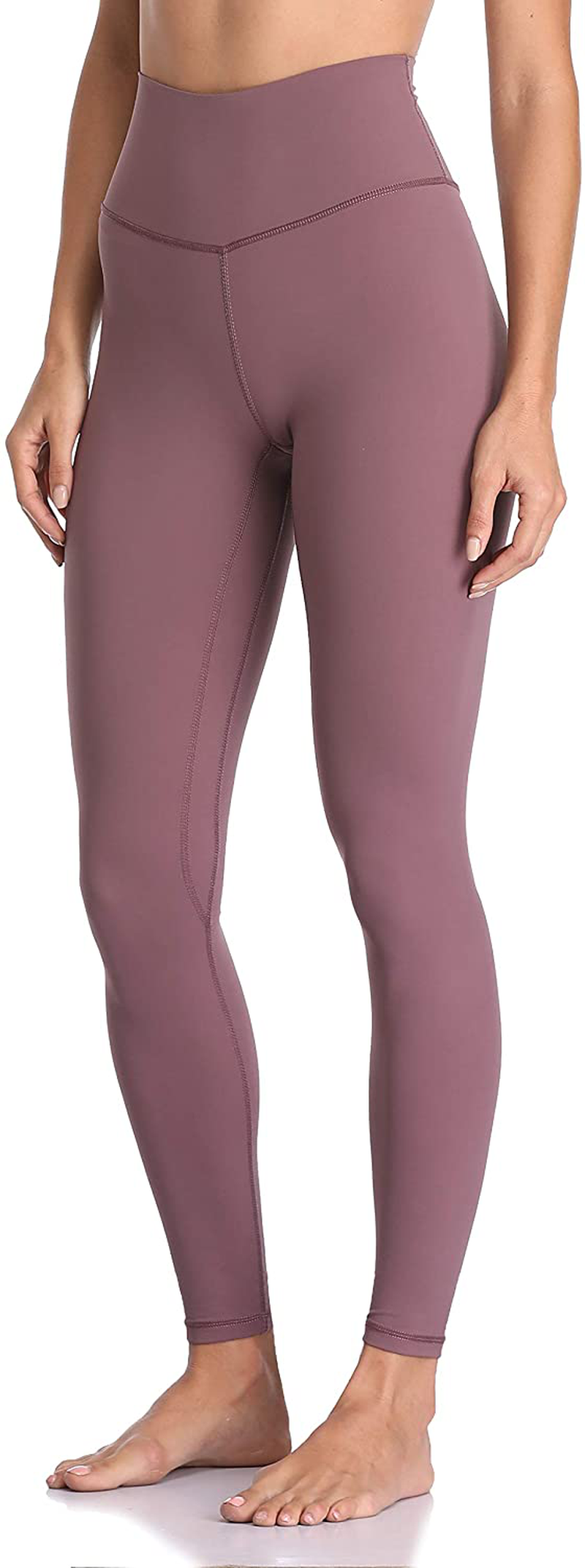 Colorfulkoala Women's Buttery Soft High Waisted Yoga Pants Full-Length Leggings Apparel & Accessories > Clothing > Activewear Colorfulkoala Dusty Red X-Large 