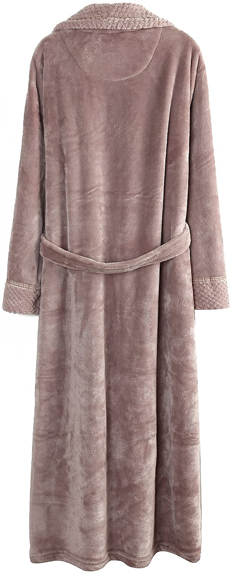 Richie House Women'S Plush Soft Warm Fleece Bathrobe Robe RH1591 Apparel & Accessories > Clothing > Sleepwear & Loungewear > Robes Kylie Max   
