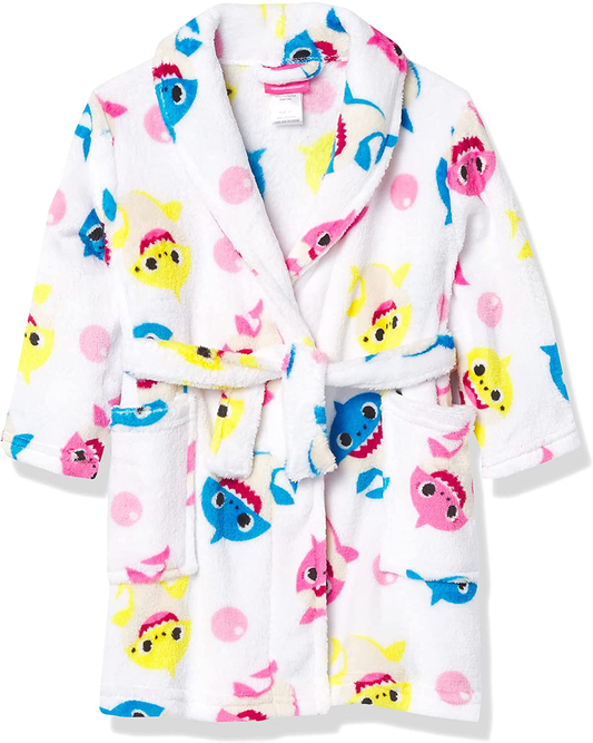 Nickelodeon Baby-Girls Baby Shark Robe Apparel & Accessories > Clothing > Sleepwear & Loungewear > Robes Kylie Max   
