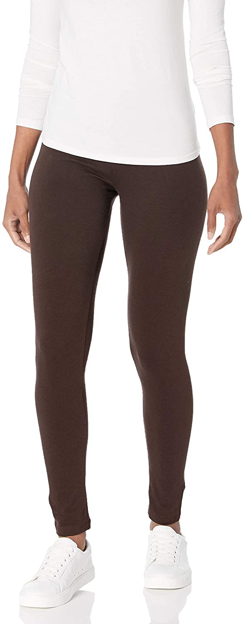 No Nonsense Women's Cotton Legging Apparel & Accessories > Clothing > Activewear No Nonsense Espresso 2X 