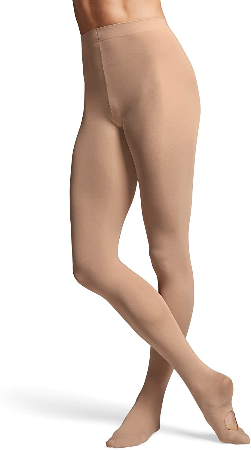 BLOCH Women'S Ladies Contoursoft Adaptatoe Tights Apparel & Accessories > Clothing > Underwear & Socks > Shapewear Bloch   