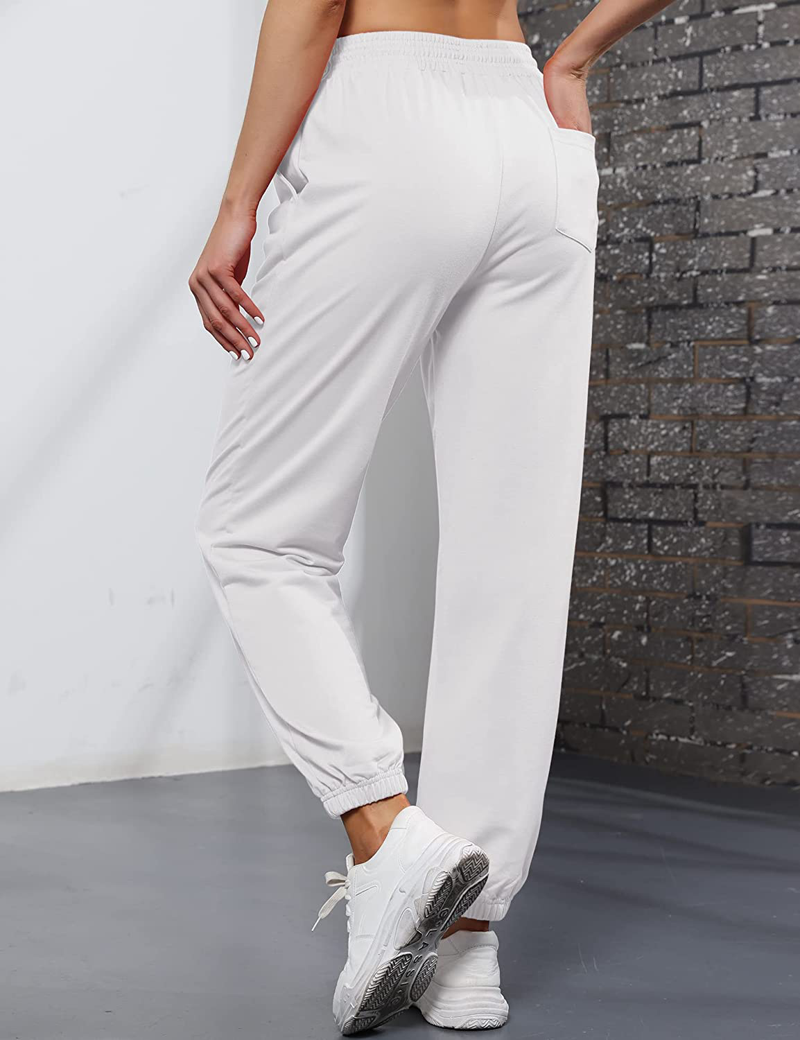 LUYAA Women'S Relaxed Fit Soft Jogger Sweatpant with Pockets for Running Yoga Workout Golf Casual Pajama Pants Apparel & Accessories > Clothing > Activewear Kylie Max   
