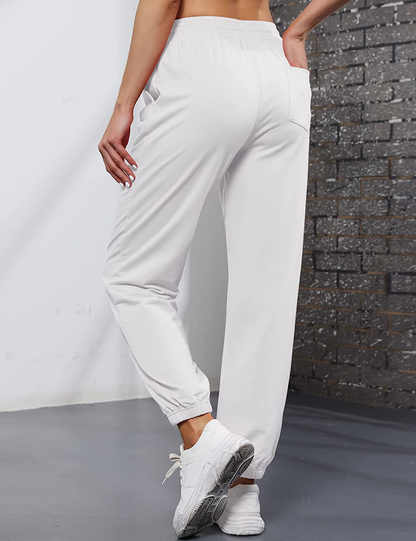 LUYAA Women'S Relaxed Fit Soft Jogger Sweatpant with Pockets for Running Yoga Workout Golf Casual Pajama Pants Apparel & Accessories > Clothing > Activewear Kylie Max   
