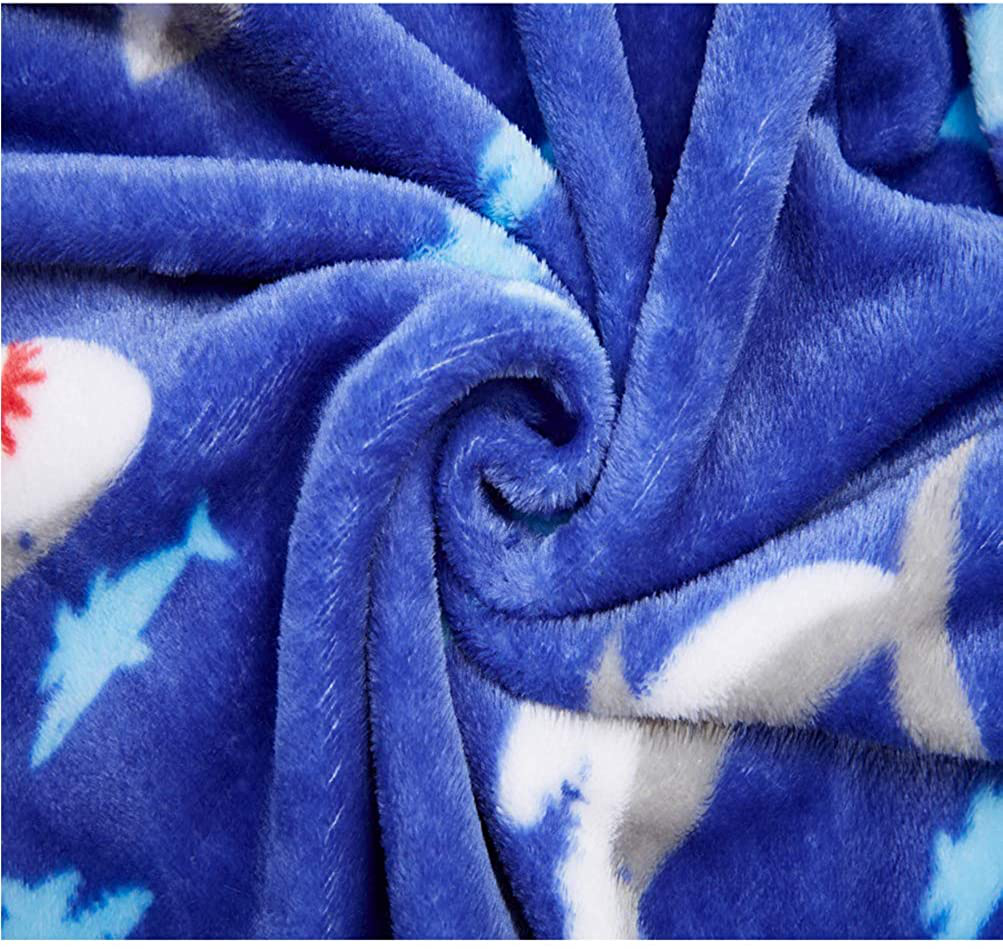 Boys Girls Bathrobes,Toddler Kids Hooded Robes Soft Children'S Flannel Bathrobes Hoodie Pajamas Sleepwear for Girls Boys Apparel & Accessories > Clothing > Sleepwear & Loungewear > Robes Kylie Max   