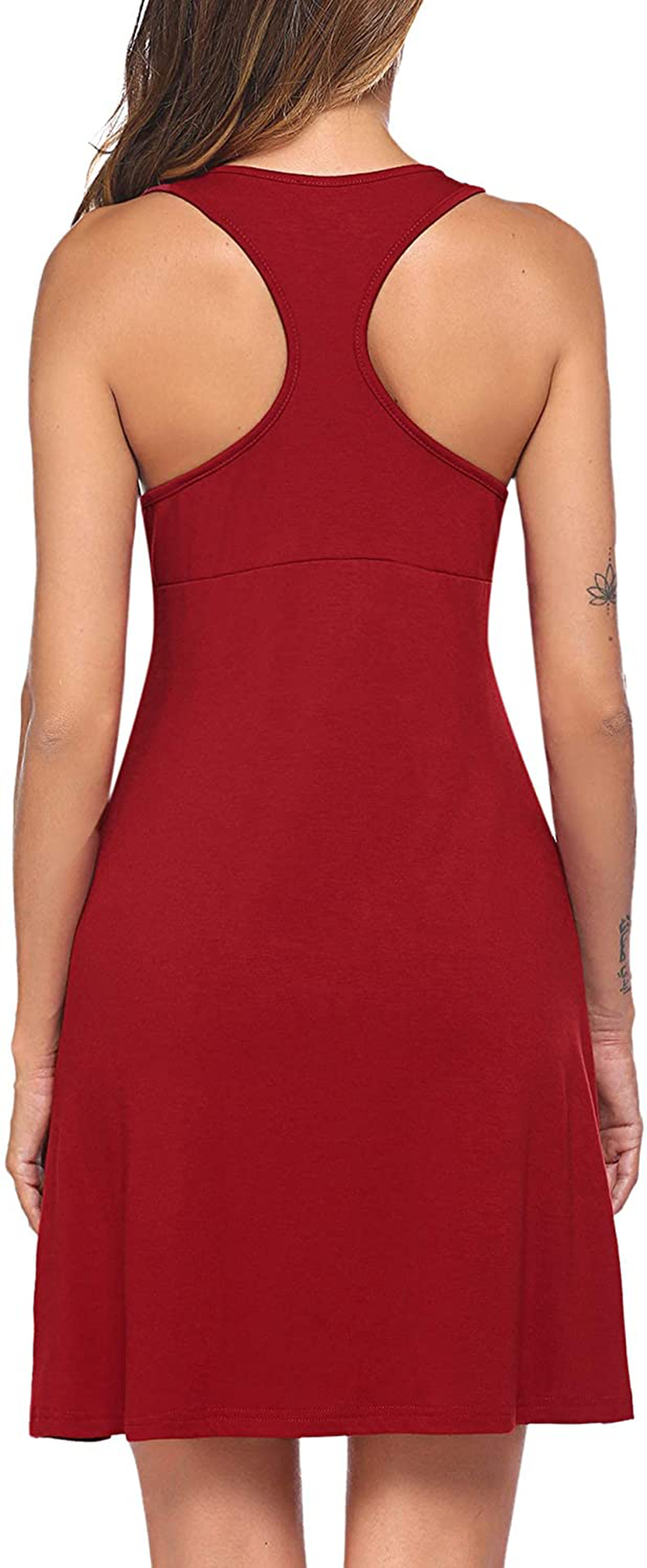 Avidlove Sleepwear for Women Tank Nightgown Chemise Racerback Sleeveless Sleep Dress Apparel & Accessories > Clothing > Sleepwear & Loungewear > Nightgowns Kylie Max   