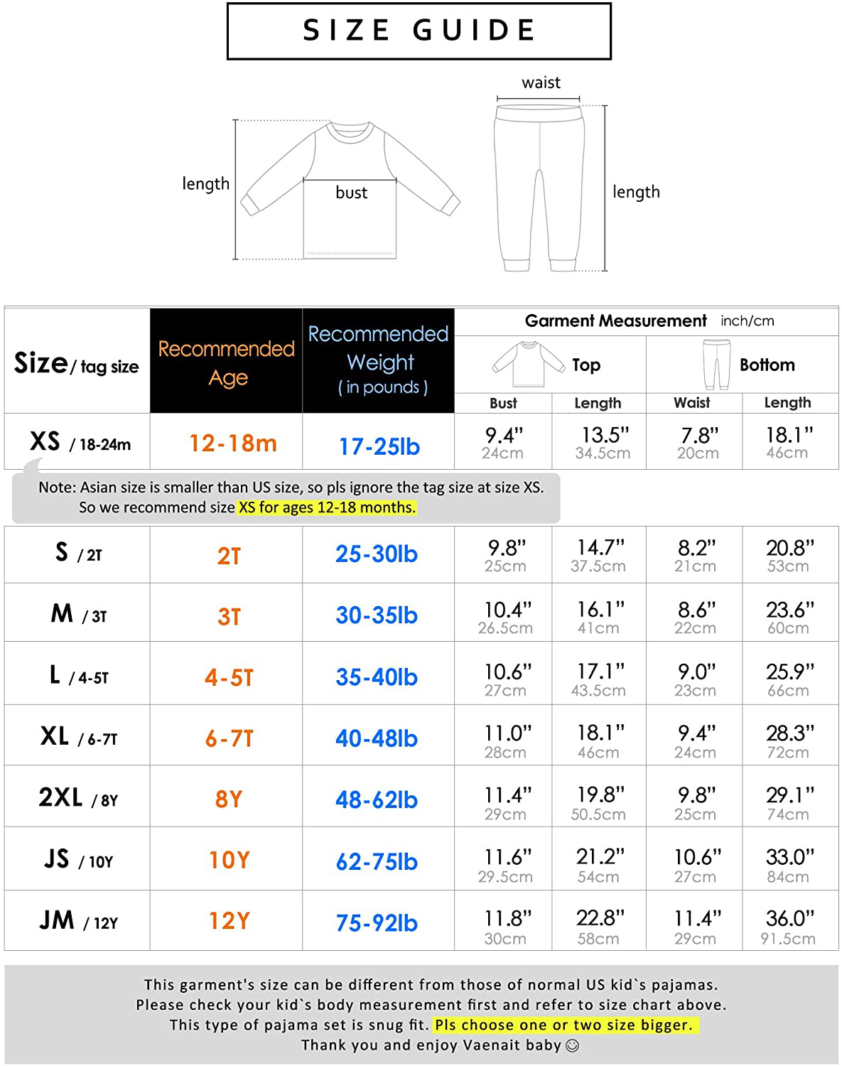 VAENAIT BABY 12M-12 Toddler Kids Boys Girls 100% Cotton Marbling Sung Fit Sleepwear Pajamas 2Pcs Pjs Set Apparel & Accessories > Clothing > Sleepwear & Loungewear > Pajamas Kylie Max   