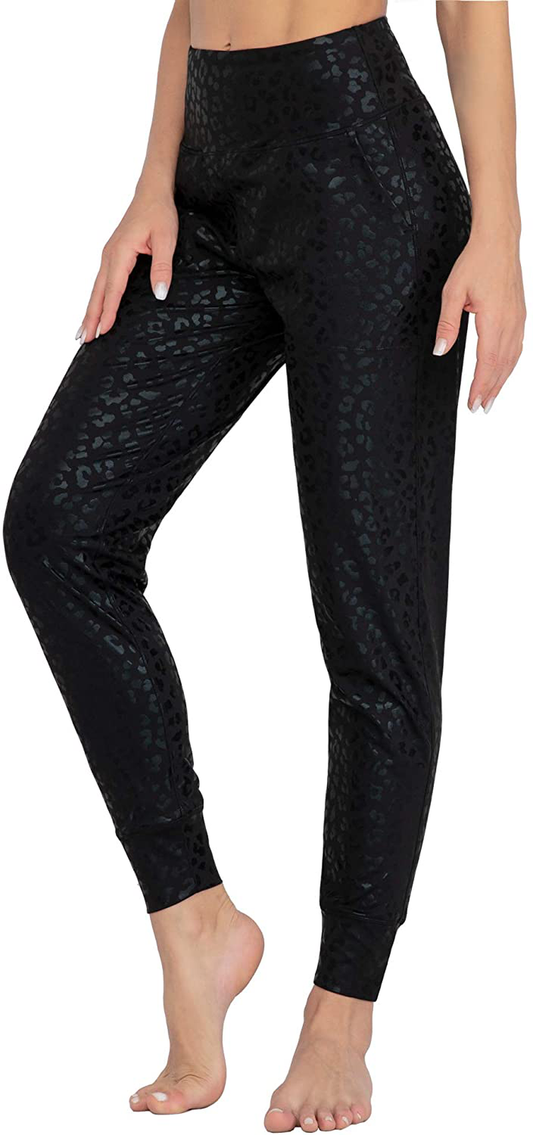 Wjustforu Women'S High Waist Joggers Sweatpants Lightweight & Comfortable Yoga Pants with Pockets Apparel & Accessories > Clothing > Activewear Kylie Max   