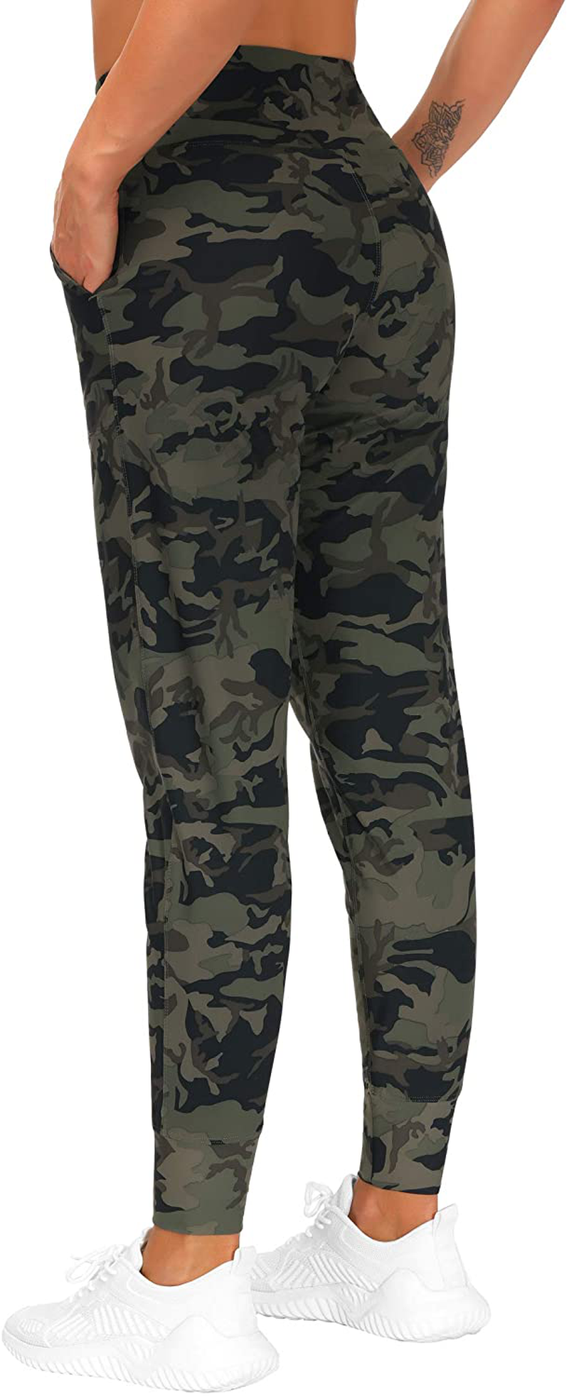 THE GYM PEOPLE Women'S Joggers Pants Lightweight Athletic Leggings Tapered Lounge Pants for Workout, Yoga, Running Apparel & Accessories > Clothing > Activewear Kylie Max   