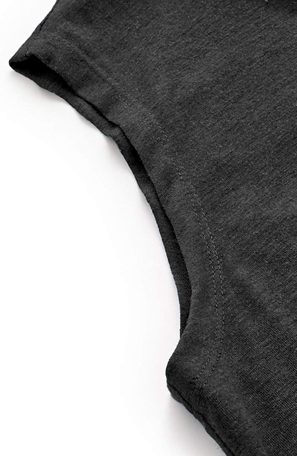 Sweatyrocks Women'S Summer Sleeveless Hooded Tank Top T-Shirt for Athletic Exercise Relaxed Breathable Apparel & Accessories > Clothing > Activewear Kylie Max   