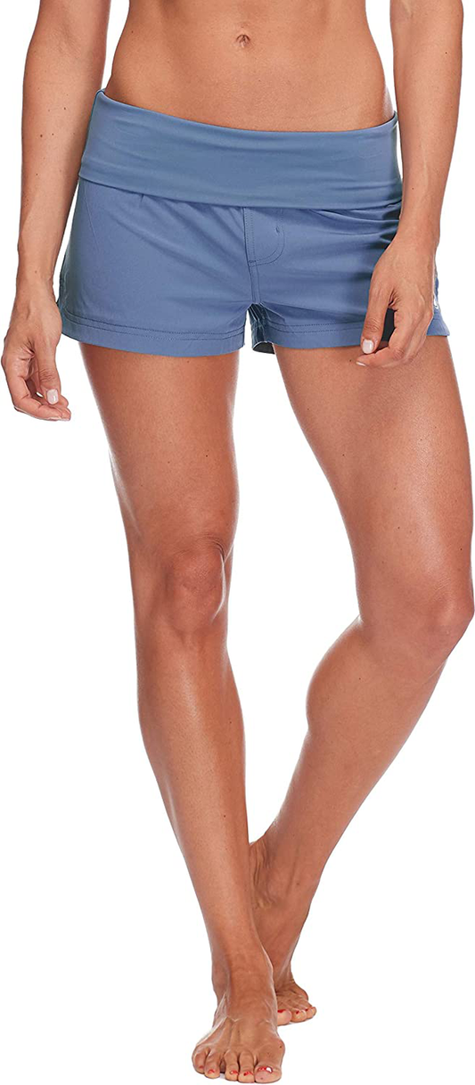 Body Glove Women'S Smoothies Seaside Solid 2" Vapor Boardshort Apparel & Accessories > Clothing > Swimwear Kylie Max   