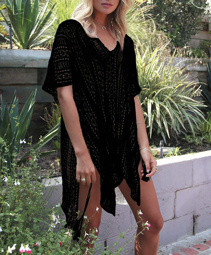 Jeasona Women’S Bathing Suit Cover up for Beach Pool Swimwear Crochet Dress Apparel & Accessories > Clothing > Swimwear Kylie Max   