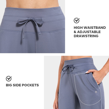 BALEAF Women'S Fleece Lined Pants Water Resistant Sweatpants High Waisted Thermal Joggers Winter Running Hiking Pockets Apparel & Accessories > Clothing > Activewear Kylie Max   
