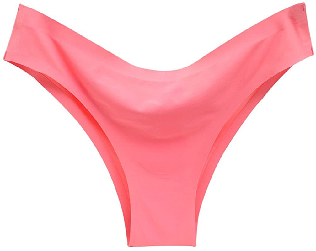 Vresqi Underwear Women Hipster Seamless Invisible Bikini Half Back Coverage Panties 5 Pack Apparel & Accessories > Clothing > Underwear & Socks > Underwear Vresqi   