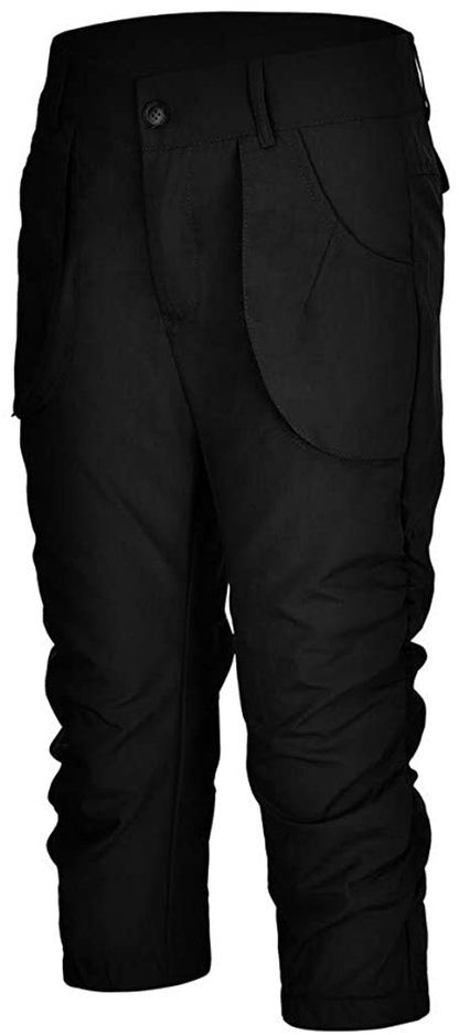 Burband Womens Jersey Capris Cargo Sweatpants Drawstring Waist Cropped Jogger Athletic Sports Gym Pants with Side Pockets Apparel & Accessories > Clothing > Underwear & Socks > Shapewear Burband   