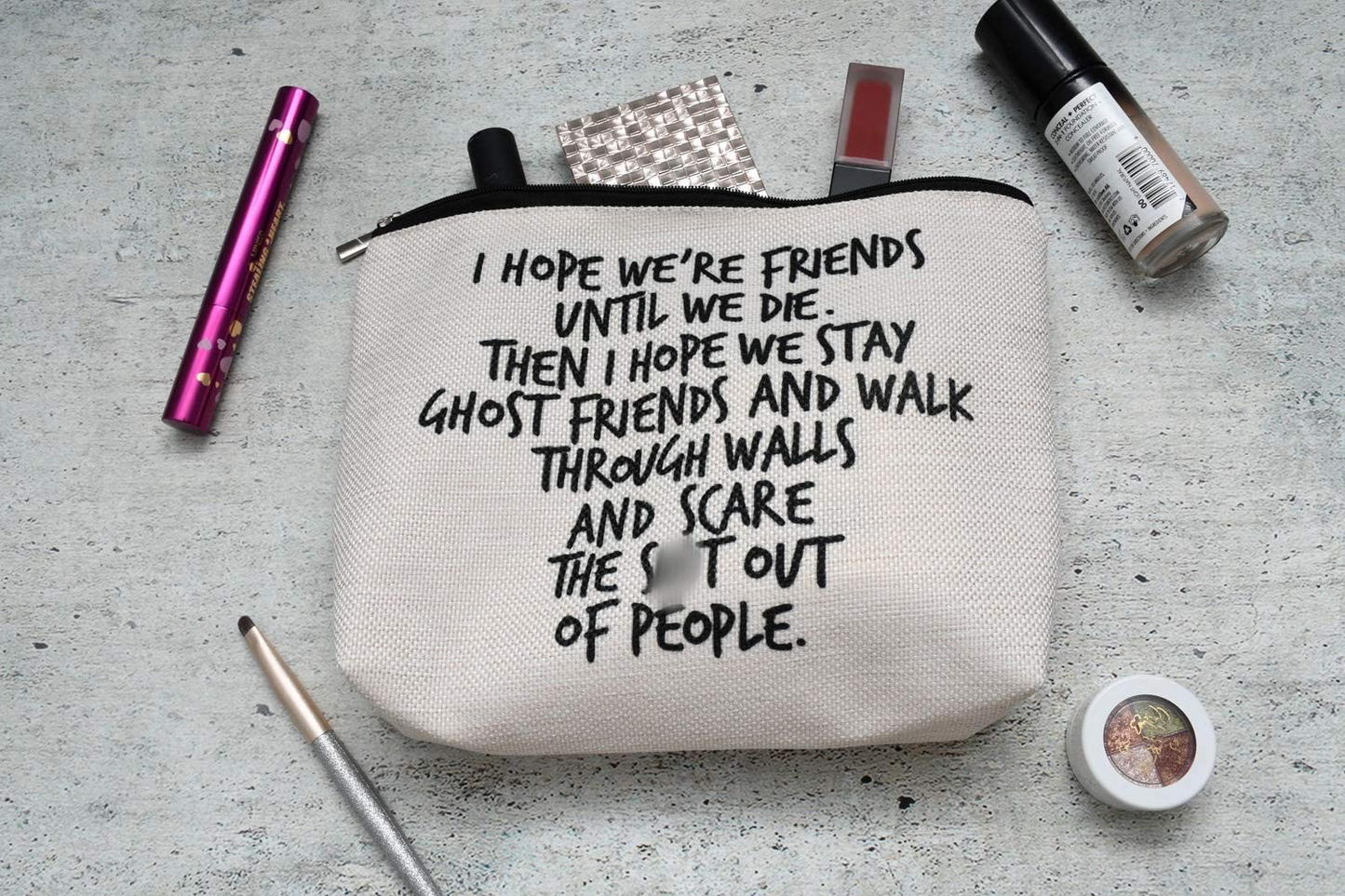 Friend Gifts for Women Friend Birthday Gifts for Women Birthday Gifts for Friends Makeup Bag Gift Idea Arts & Entertainment > Party & Celebration > Gift Giving Joy Uinan   