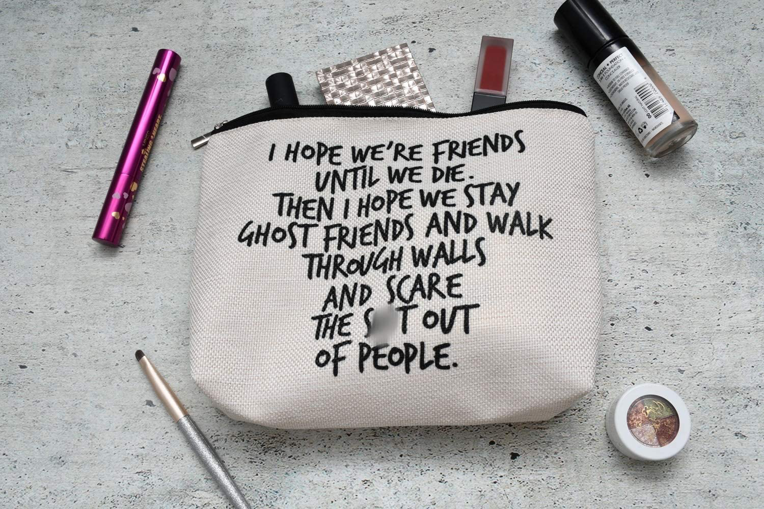 Friend Gifts for Women Friend Birthday Gifts for Women Birthday Gifts for Friends Makeup Bag Gift Idea Arts & Entertainment > Party & Celebration > Gift Giving Joy Uinan   