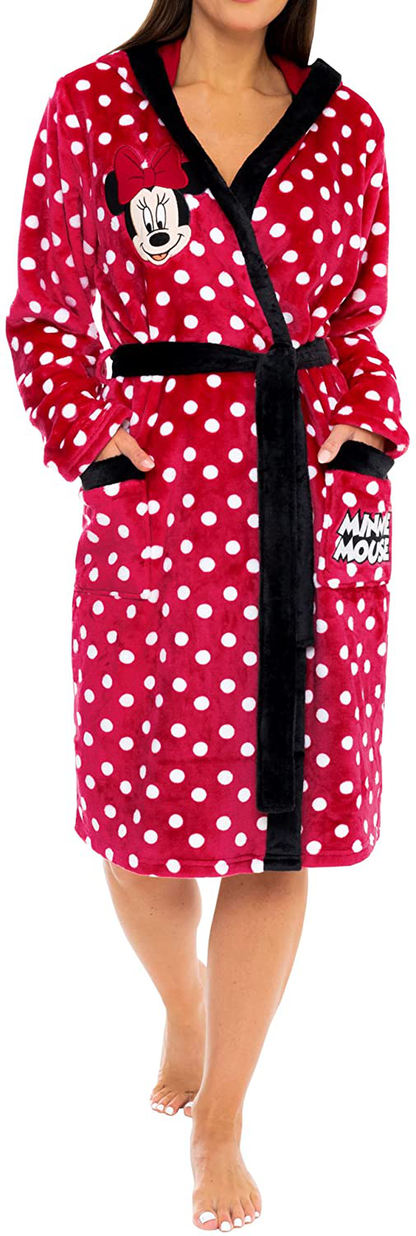 Disney Womens' Minnie Mouse Robe Apparel & Accessories > Clothing > Sleepwear & Loungewear > Robes Kylie Max   