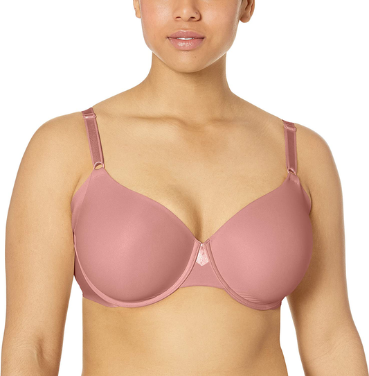 Olga Women's No Side Effects Underwire Contour Bra Apparel & Accessories > Clothing > Underwear & Socks > Bras Olga Sunblush 40DD 