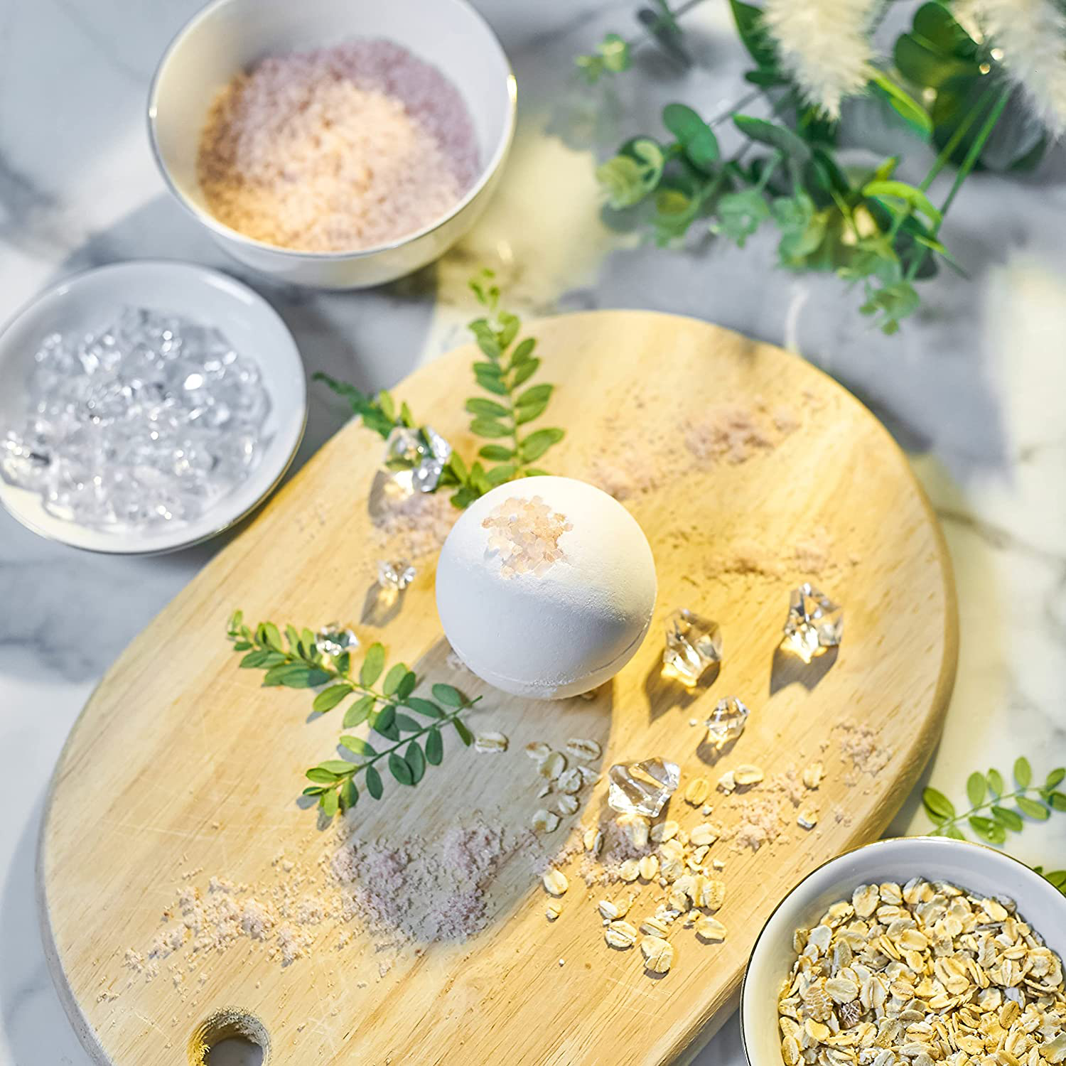 Birthday Gifts for Women - Spa Wine Tumbler Gift Box - Christmas Gifts for Women | Care Package | Get Well Soon Gifts for Women - Self Care Gifts for Her | Unique Gifts for Women Who Has Everything Arts & Entertainment > Party & Celebration > Gift Giving Naha Flume   