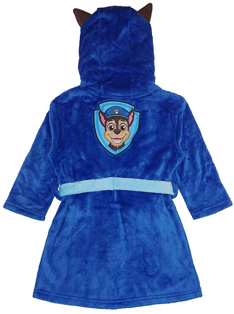 Paw Patrol Nickelodeon Boys' Toddler 3D Plush Robe Apparel & Accessories > Clothing > Sleepwear & Loungewear > Robes Kylie Max   