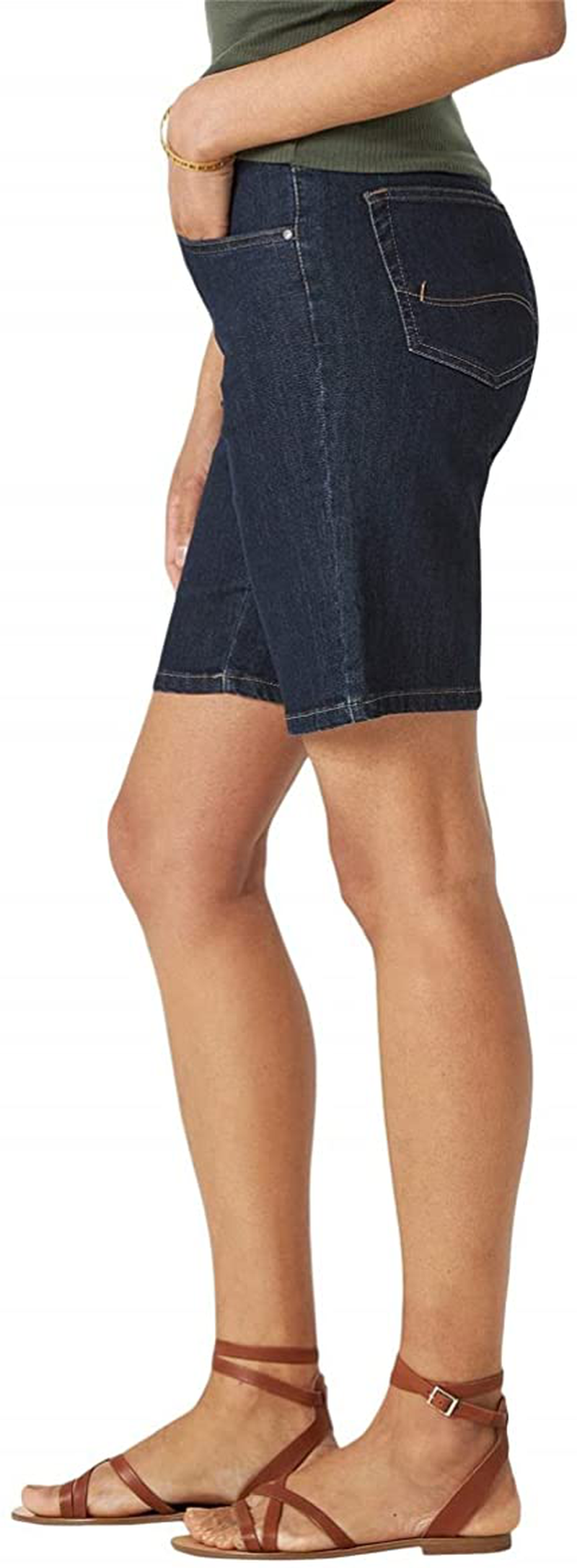 Lee Women'S Relaxed-Fit Bermuda Short Apparel & Accessories > Clothing > Shorts Kylie Max   