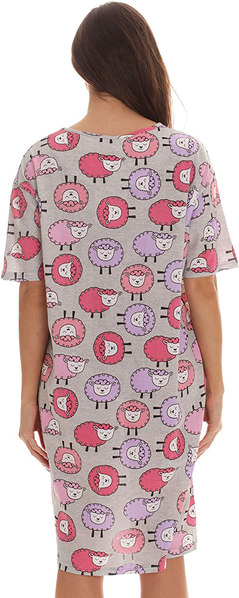 Just Love Short Sleeve Nightgown Sleepwear Apparel & Accessories > Clothing > Sleepwear & Loungewear > Nightgowns Kylie Max   
