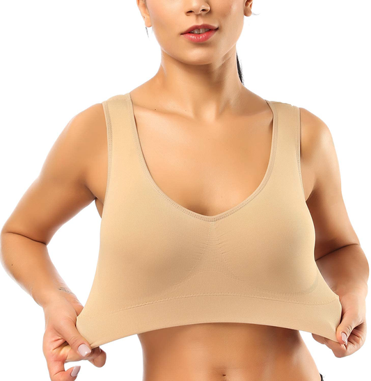 BESTENA Sports Bras for Women, Seamless Comfortable Yoga Bra with Removable Pads Apparel & Accessories > Clothing > Underwear & Socks > Bras Kylie Max   