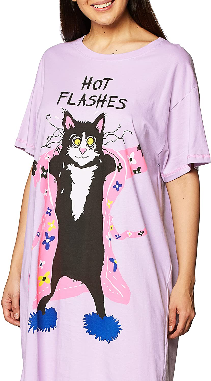 Little Blue House by Hatley Women'S Cats & Dogs Sleepshirts Apparel & Accessories > Clothing > Sleepwear & Loungewear > Nightgowns Kylie Max   