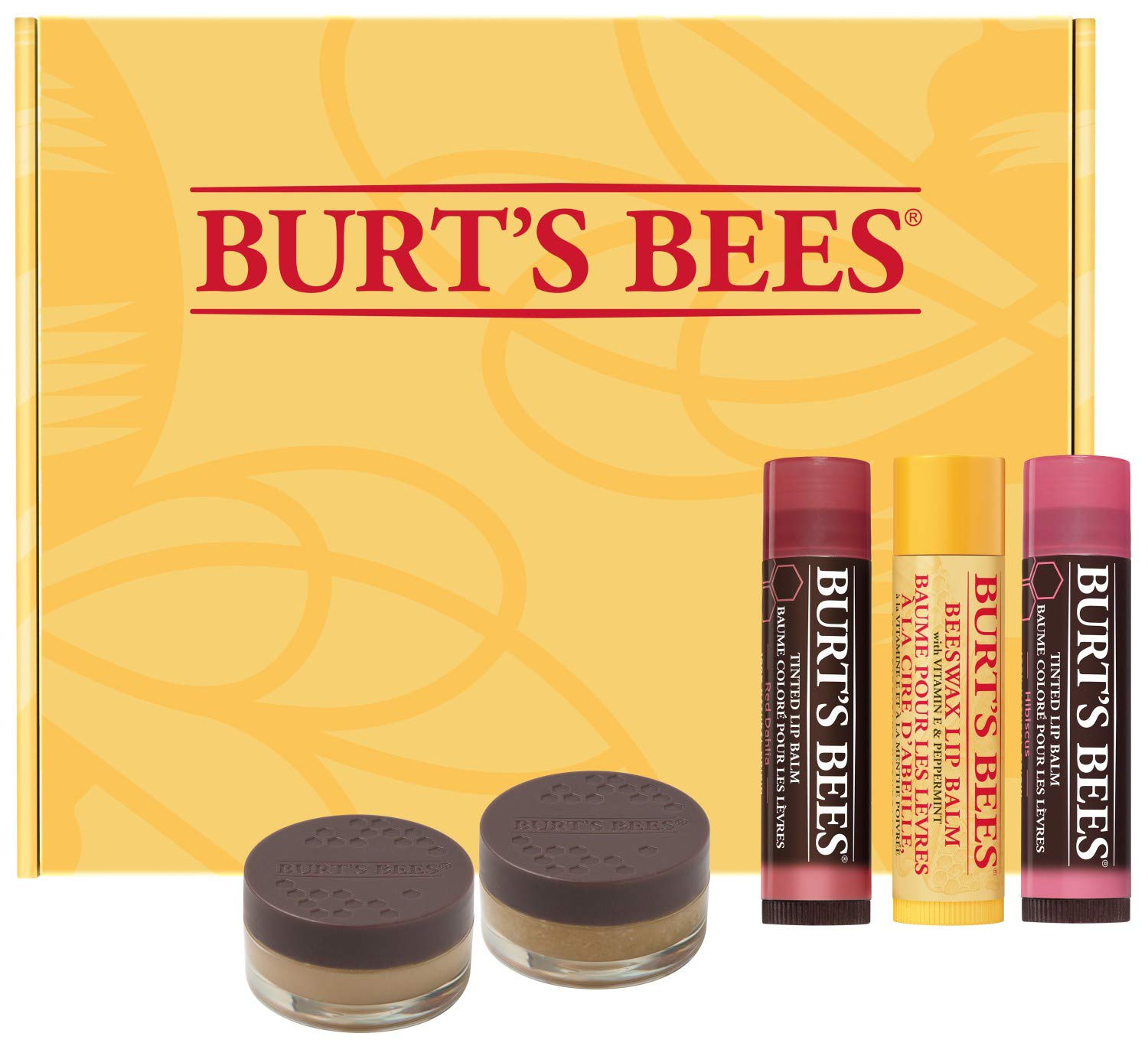 Burt's Bees Gift Set, 6 Classic Products – Cuticle Cream, Hand Salve, Lip Balm, Res-Q Ointment, Hand Repair Cream & Foot Cream, in Giftable Tin Arts & Entertainment > Party & Celebration > Gift Giving Burt's Bees, Inc. Lip Care & Color  