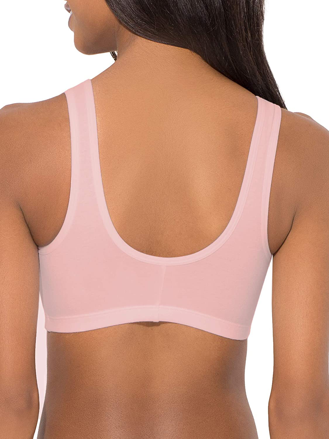 Fruit of the Loom Women'S Comfort Front Close Sport Bra with Mesh Straps Apparel & Accessories > Clothing > Underwear & Socks > Bras Kylie Max   