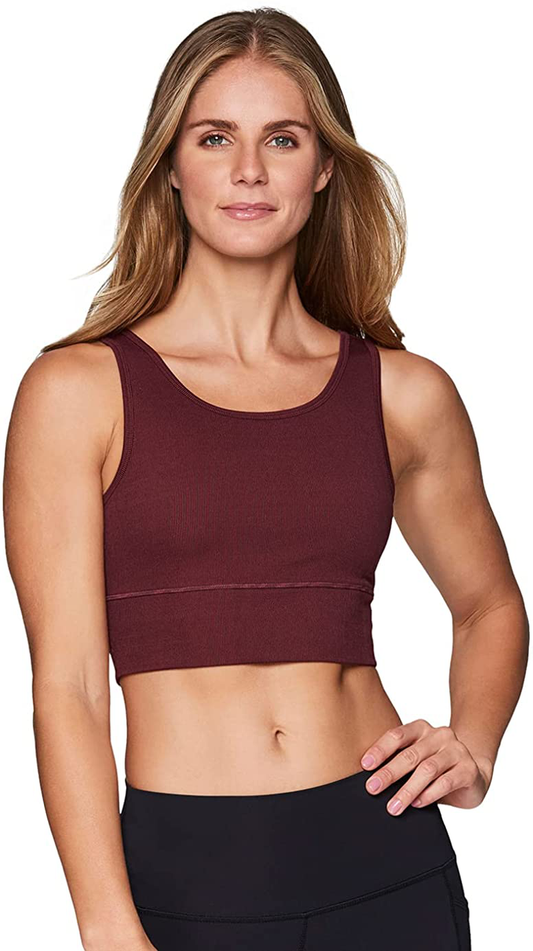 RBX Active Women'S Athletic Fashion High Coverage Low Impact Workout Sports Bra Apparel & Accessories > Clothing > Underwear & Socks > Bras Kylie Max   
