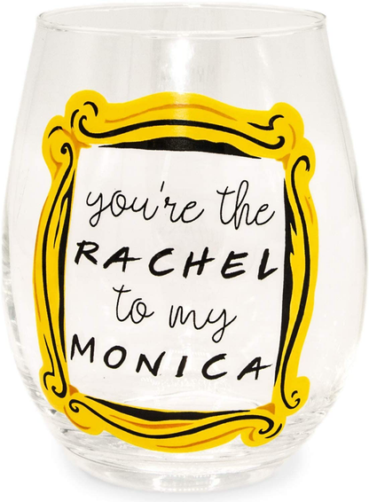 Silver Buffalo Friends You're the Rachel Stemless Drinking Glass, 1 Count (Pack of 1), Clear Arts & Entertainment > Party & Celebration > Gift Giving Silver Buffalo You're the Rachel  