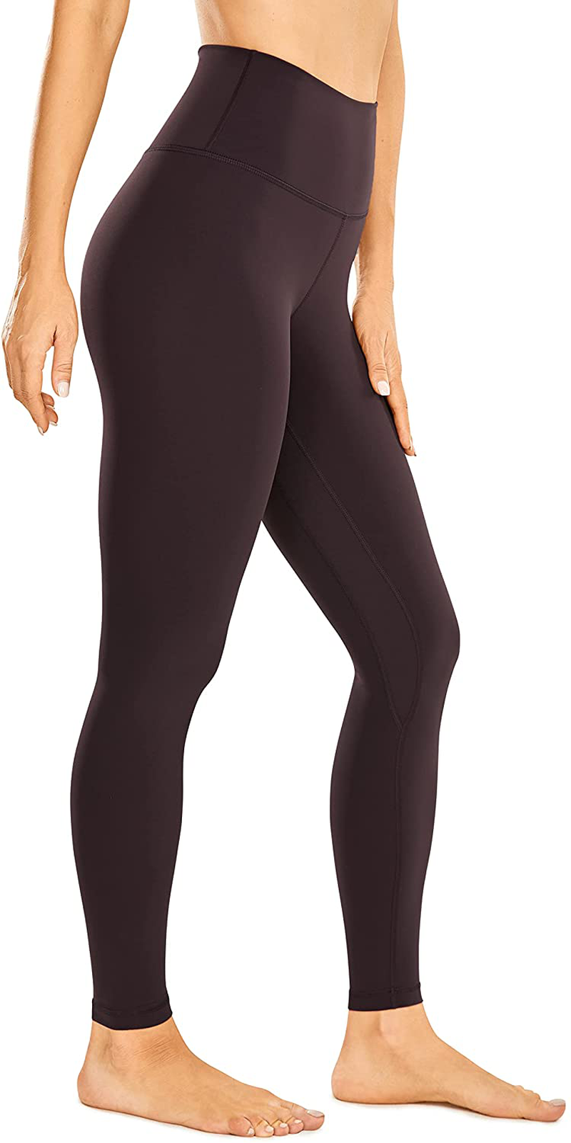 CRZ YOGA Women's Naked Feeling Yoga Pants 25 Inches - 7/8 High Waisted Workout Leggings Apparel & Accessories > Clothing > Activewear CRZ YOGA   