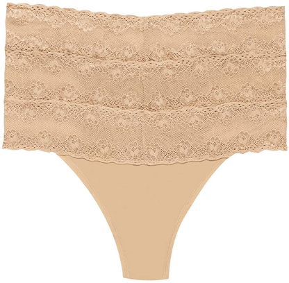 Natori Women'S Bliss Perfection One Size Thong Apparel & Accessories > Clothing > Underwear & Socks > Underwear Natori Café One Size 