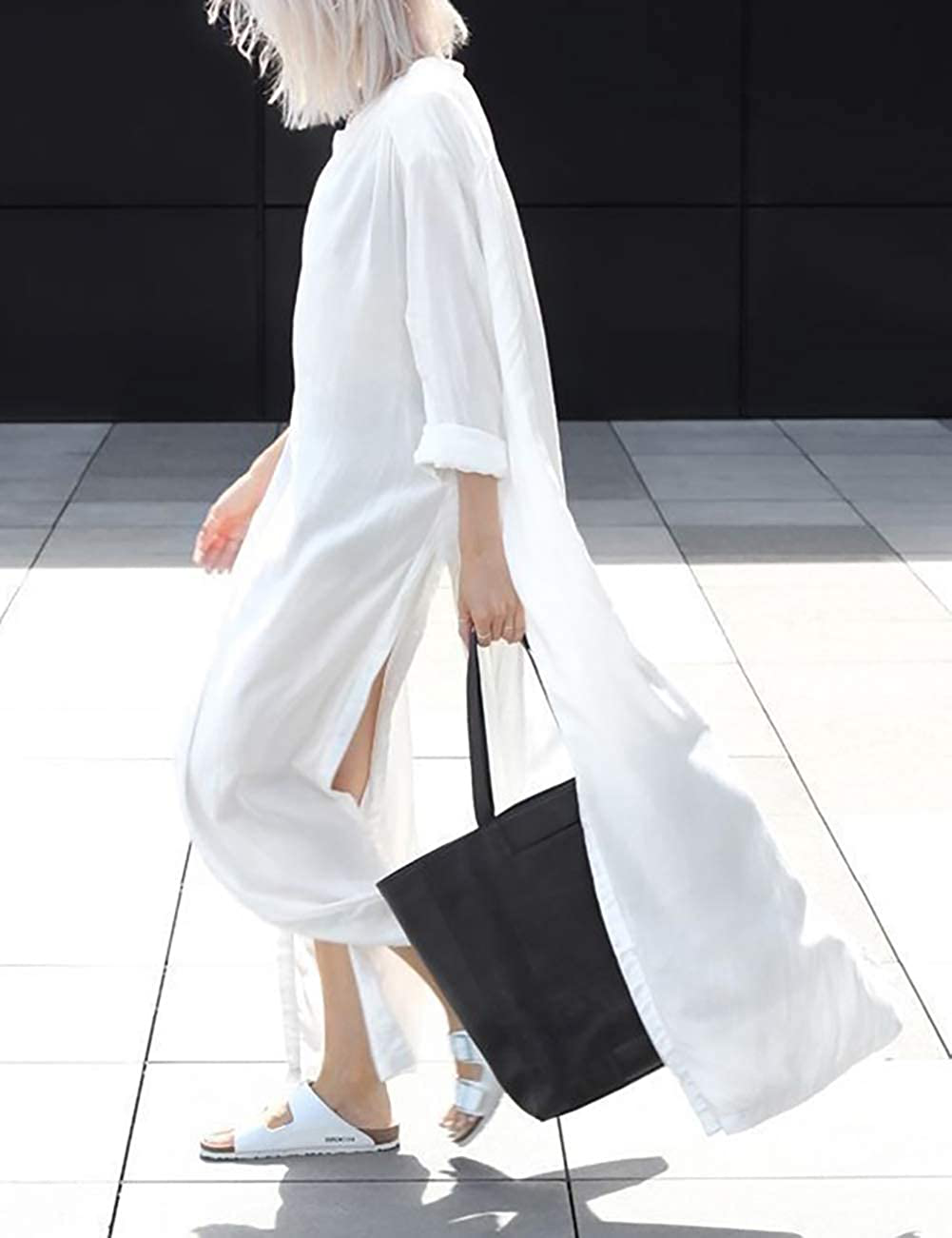 Bsubseach Womens Chiffon/Rayon Beach Blouses Kimono Cardigan Long Bikini Cover Up Apparel & Accessories > Clothing > Swimwear Kylie Max   