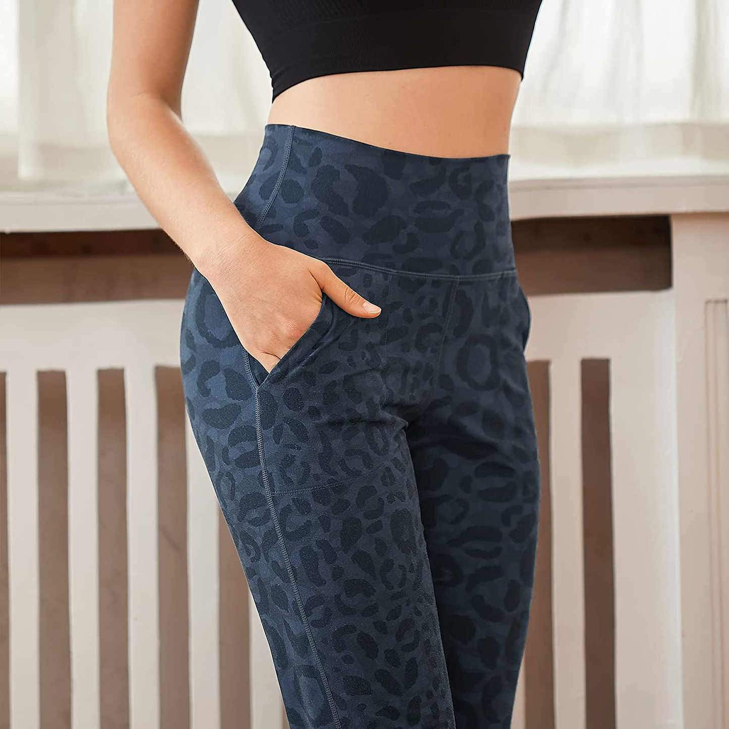 Likeonce Women'S Joggers Sweatpants High Waist Activewear Jogger Pants Casual Lounge Pants Workout Yoga Leggings with Pockets Apparel & Accessories > Clothing > Activewear Kylie Max   