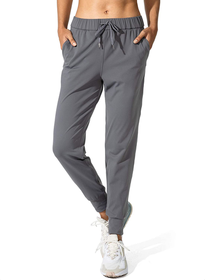 SANTINY Women'S Joggers Pants with Pockets Drawstring Running Sweatpants for Women Lounge Workout Jogging Apparel & Accessories > Clothing > Activewear Kylie Max   