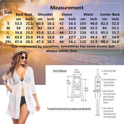 Ekouaer Cover up Women Bathing Suit Coverups Short Swim Cardigan Chiffon Pool Kimino Sheer Bikini Beachdress Apparel & Accessories > Clothing > Swimwear Kylie Max   