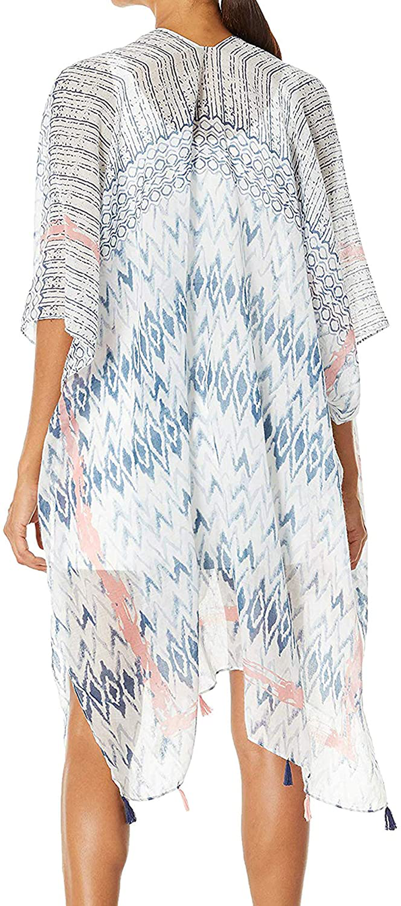 Moss Rose Women Summer Bikini Kimono Bathing Suit Cover Ups for Swimwear Apparel & Accessories > Clothing > Swimwear Kylie Max   